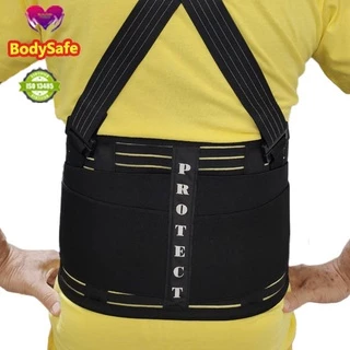เข็มขัดยกของ Protect เข็มขัดพยุงหลัง สำหรับยกของหนัก Back Support เข็มขัดเซฟตี้ บล็อคหลังเอว แก้อาการปวดหลังเอว หลังค่อม