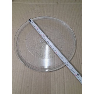 จานไมโครเวฟมือสอง ของเเท้ ใส่ได้หลายยี่ห้อ ขนาด 25.5 cm.