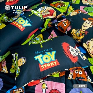 TULIP Delight ทอยสตอรี่ DLC119 ลิขสิทธิ์แท้ Toy Story ชุดผ้าปูที่นอน ผ้าห่ม ผ้านวม พิมพ์ลายการ์ตูน