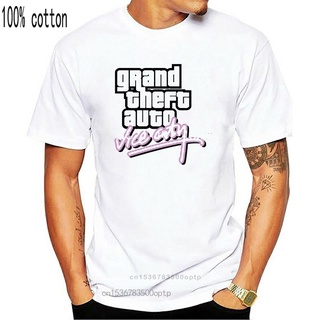 💙DRG💙Grand Theft Auto GTA VICE CITY T-shirt cotton Lycra top Fashion Brand t shirt new DIY Style high quality