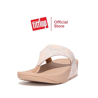 FITFLOP LULU รองเท้าแตะแบบหูหนีบผู้หญิง รุ่น ET1-572 สี Beige Mix