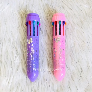 ปากกาจิ๋วสีรุ้ง (1 แท่ง 10 สี) Smiggle Rainbow Pen 🇦🇺 มีกลิ่นหอม