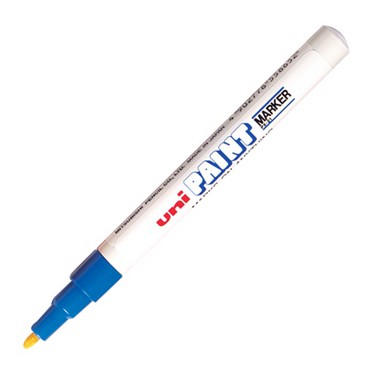 ปากกาเพ้นท์ [UNI PAINT] PX-21 0.8-1.2 มม. ฟ้า