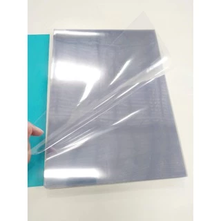 (ส่งด่วน) แผ่นใส เซลลูลอย และ แผ่นใส PET ทำ Face Shield ขนาด A4 หนา 150 ไมครอน บรรจุ 100 แผ่น/แพ็ค