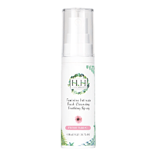 [Flashsaleลด44%+100บาท] HH Herb & Health สเปรย์ ดับกลิ่น จุดซ่อนเร้น 10 ml. HH Feminine Intimate Soothing Cooling Spray