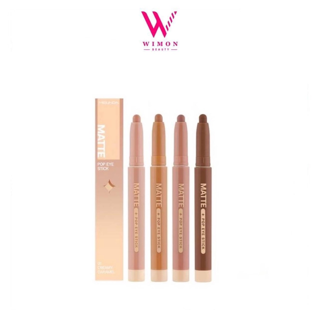 Meilinda Matte Pop Eye Stick (MC3118) 1.5 g. เมลินดา แมทท์ ป๊อปอาย สติ๊ก อายแชโดว์แบบแท่ง เนื้อแมทท์