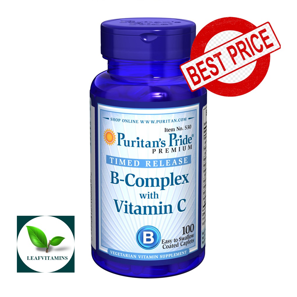 Puritan's Pride Vitamin + Vitamin C Time Release / 100