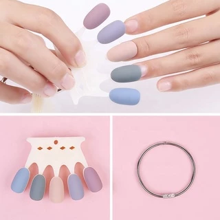 (ทรงมงกุฎ) แผ่นชาร์ทช่อมงกุฎ โชว์สีทาเล็บ ทาตัวอย่างสีทาเล็บ แผ่นทาสีเล็บ ชาร์ตสีเจล
