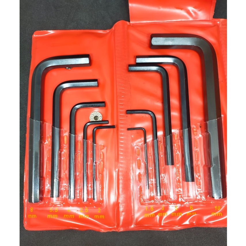 HERCULES 10PC ALLEN KEY SET