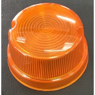 ฝาไฟสต๊อปแลม (สีเหลือง) กลม รุ่นทั่วไป #ฝฟสตลสล