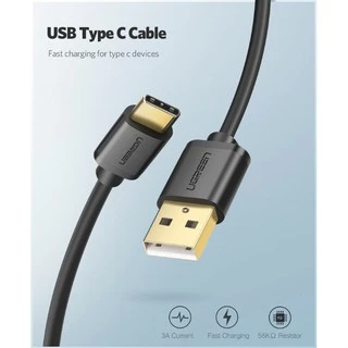 UGREEN รุ่น US184 สายชาร์จเร็ว USB3.0 to Type C Quick Charge 3.0 สายยาว 1 - 2m