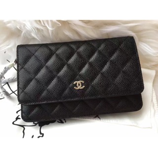 Chanel WOC - Original Caviar Wallet on Chain งาน Hi-end 1:1 เหมือนที่สุด อปก.ถุงผ้า,การ์ค,กล่อง,ถุงกระดาษ,ริบบิ้น,ดอกไม้