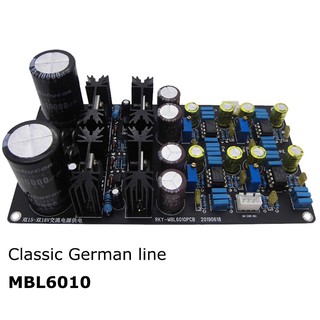 German HiFi Enthusiast Classic Line MBL6010 Pre-JRC5534 Pre-board Amplifier DIY Kit Class D Finished Board บอร์ดเครื่องขยายเสียงไฮไฟ