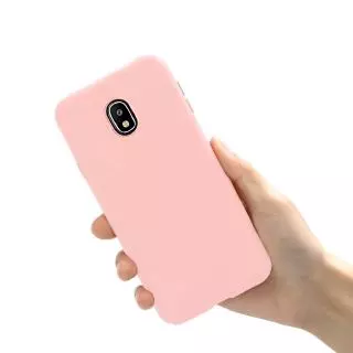 Samsung Galaxy J7 Pro J730G J730F SM-J730G 2017 Casing Candy Color Soft Silicone TPU Cover
