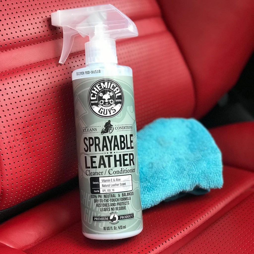 Sprayable Leather (Cleaner & Conditioner) สเปร์ยเคลือบเบาะหนัง
