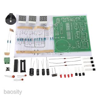 ชุดแสดงการเรียนรู้ชุดอิเล็กทรอนิกส์ นาฬิกาหน้าจออิเล็กทรอนิกส์ 6 หลัก DIY