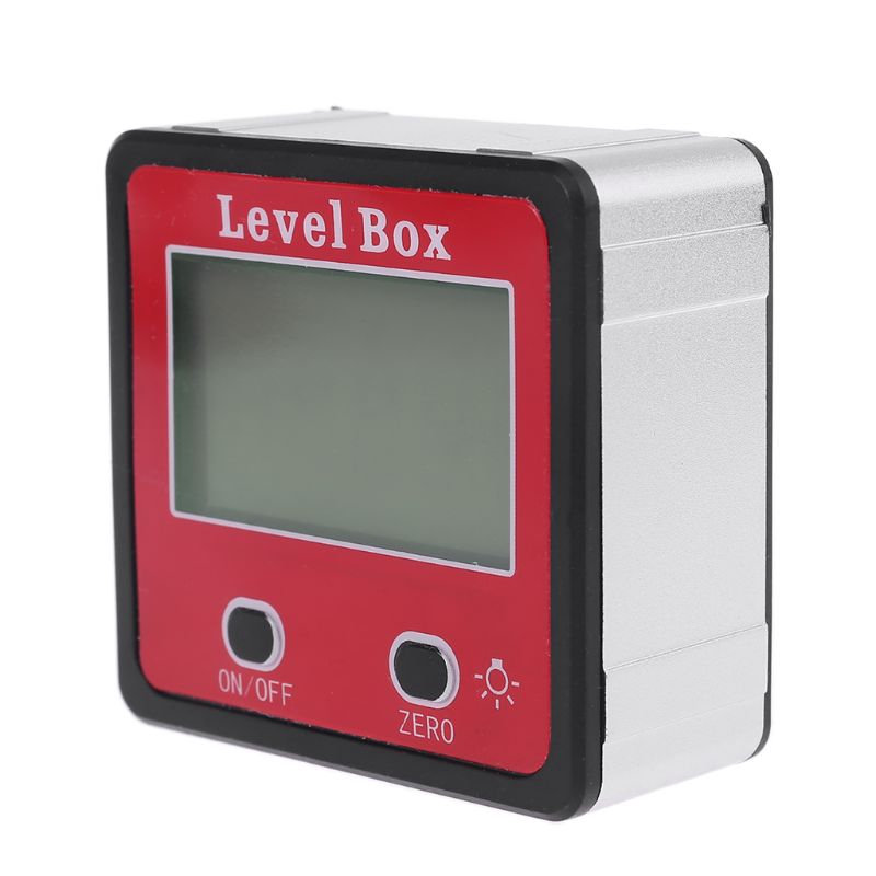 Digital Inclinometer Spirit Level Protractor Angle Gauge Meter Bevel ...