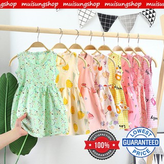 MUISUNGSHOP [set 1]⭐เดรสเด็ก ลายดอกไม้ ลายการ์ตูน มินิเดรส เดรสเด็กหญิง ถูกที่สุด⭐