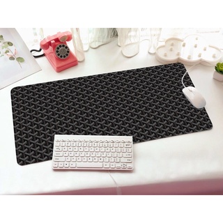 กอหยาด BLACK   แผ่นรอง คีย์บอร์ด รองคีย์บอร์ด keyboard ลาย กอหยาด ดำ งานสวยดี ขนาด 30 x70 cm แผ่นหนานุ่ม  BY 8118  SHOP