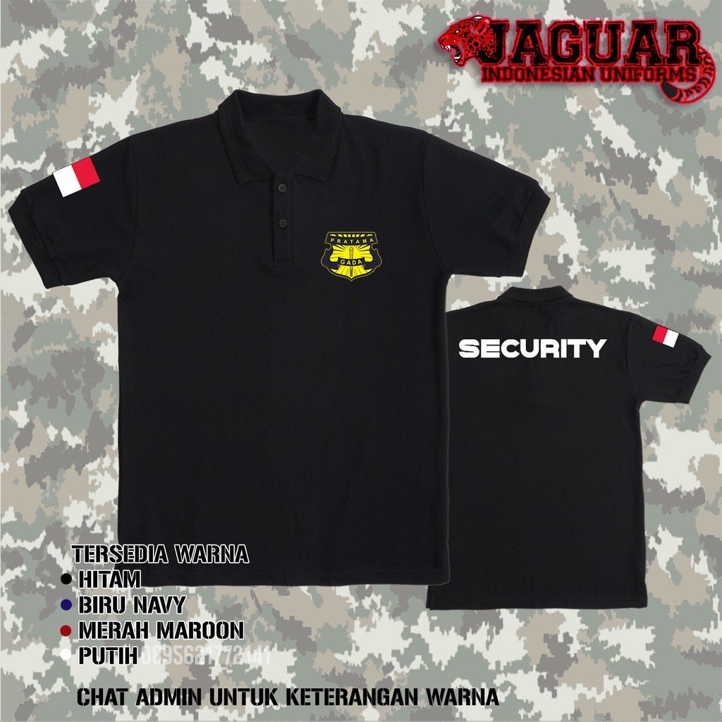 เสื้อโปโล Pragama รักษาความปลอดภัยระดับพรีเมียม - jaguar