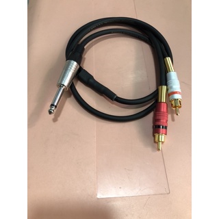 สายy-TR1-RCA2ทำจากสายชีลสเตอริโอยี่ห้อWireman