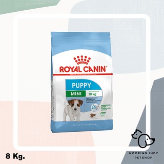 Royal Canin  8 kg. Mini Puppy อาหารลูกสุนัขพันธุ์เล็ก