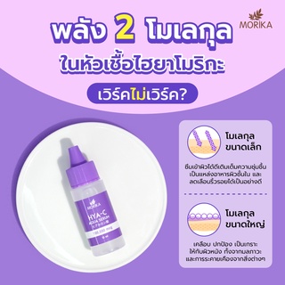 เซรั่มไฮยาเข้มข้น โมริกะ ไฮยาซี อควา เซรั่ม Morika Hya-C Aqua Serum(พร้อมส่ง)