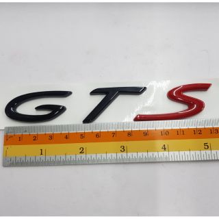 Logo Gts ของรถ Porsche ตัวเล็ก