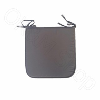 OK&amp;M Shop เบาะรองนั่ง DECO 38x38 ซม.(บาง) สีเทา