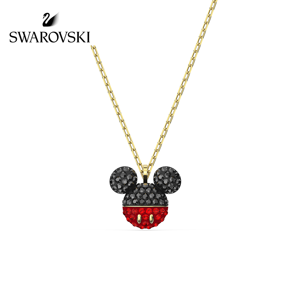 swarovski mickey pendant