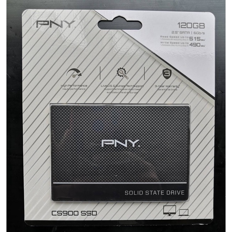 SSD/120 GB SSD SATA PNY CS900 (SSD7CS900-120-RB)