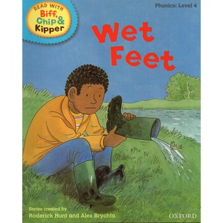 Read with Biff Chip and Kippper : Phonics Level 4 : Wet Feet ปกอ่อน มือ1