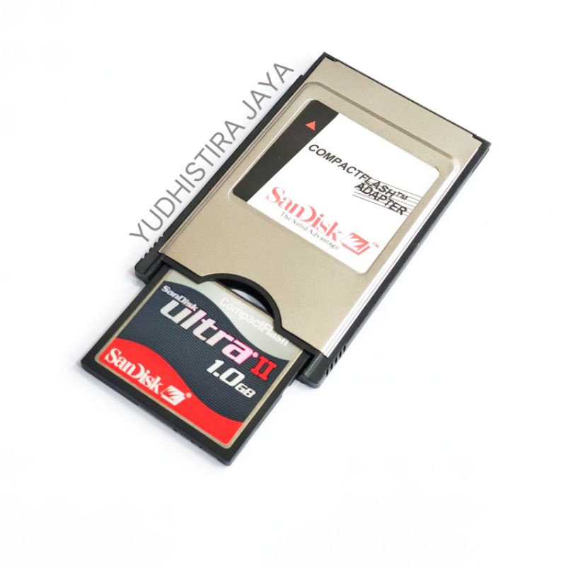 การ์ด CF เป็น PCMCIA การควบคุมตัวเลข Mechine Flash CNC IPC Adapter