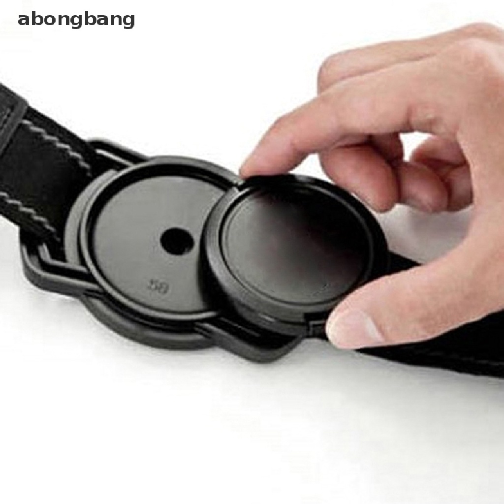 abongbang Universal Antilosing Camera Lens Cap Holder Keeper Buckle On