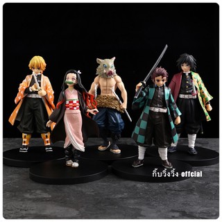 โมเดล Kimetsu no Yaiba​ ไยบะ 17 cm(ทันจิโร่ เนซึโกะ กิยู เซ็นอิทสึ อิโนะสุเกะ )