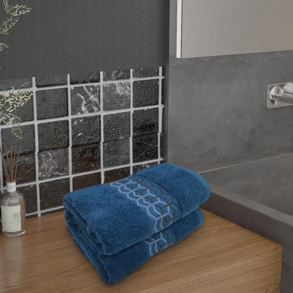 โฮมเบส HLS ผ้าเช็ดตัวคอตตอน 100% หนาเป็นพิเศษ นุ่ม ซึมซับได้นําเข้าจากประเทศไทย มาตรฐานโรงแรม 68x137