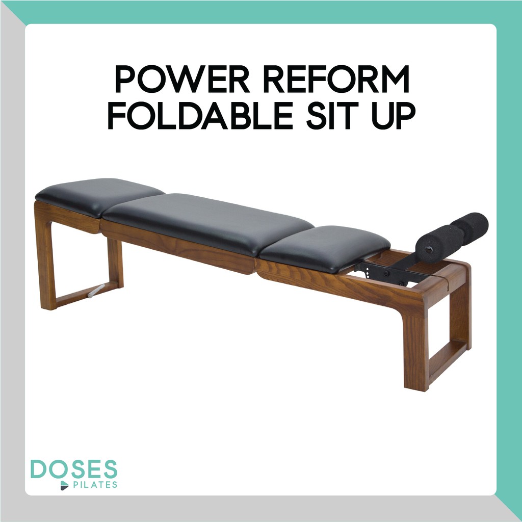 ใหม่ล่าสุด PILATES REFORMER FOLDABLE SEAT – เก้าอี้พิลาทีสอเนกประสงค์ แบบพับได้