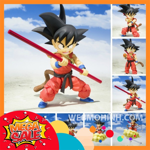 Model Son Goku Kid Dragon Ball 7 Dragon Ball SHF - Sh Figuarts เต ็ มกล ่ อง