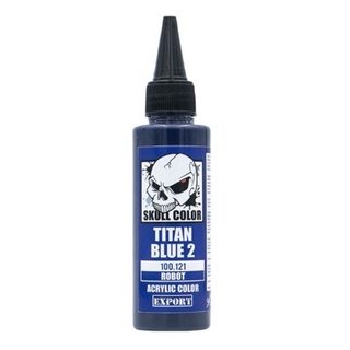 Skull Color 100.121 Titan Blue 2 60 ml [Robot] 8853100904011 (สี)