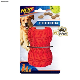 กทม.จัดส่งถึงที่Nerf Dog ของเล่นหมา ลายยางล้อรถ​ คาบอยู่​ เคี้ยวมัน มีช่องใส่ขนมหอมท้าทายให้เอาขนมออก ของเล่นยาง ทนทาน ข