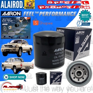 AARON กรองน้ำมันเครื่อง TOYOTA TIGER D4D 1KD 2KD / 90915-TD003 , 15600-25010