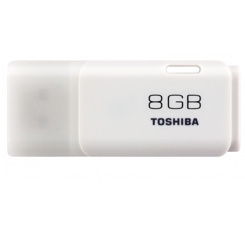 แฟลชไดรฟ์ USB Toshiba Hayabusa 8GB - Yr-U202W0080 (BULLK PACKING) - สีขาว