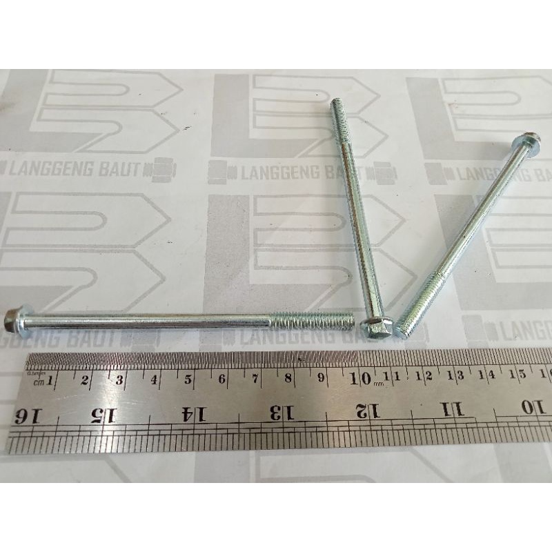 MESIN สลักเกลียวบล็อกเครื่องยนต์รถจักรยานยนต์ 10 ซม. / FO Bolts M6 X 100