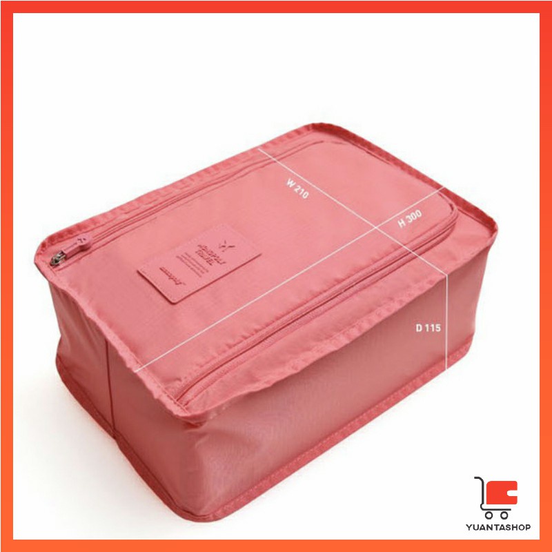 กระเป๋าเก็บรองเท้า แบบพกพา กระเป๋าเดินทางถือ Shoe storage bag