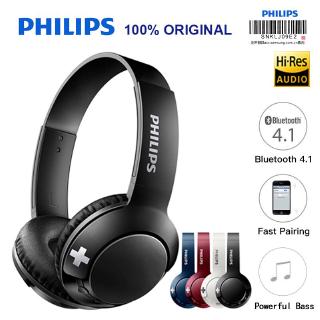 หูฟัง Philips BASS+ SHB3075 Wireless Headphones, up to 12 Hours of Playtime