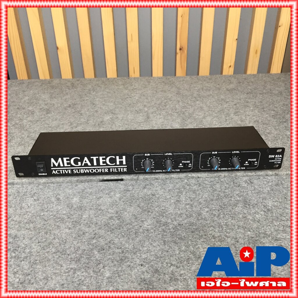 ของแท้ ผลิตในไทย MEGATECH CROSSOVER SW 82A ครอสซับเบส MEGA TECH SW82A SW-82 A SW82 A เมก้าเทค ครอส ซับเบส