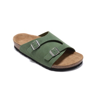 Birkenstock zurich รองเท้าแตะชายหาดชายและหญิงญี่ปุ่นคอร์กรองเท้าแตะ