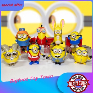 2021KFC Minions Blind Blind, Minions Action Characters, Kfc โมเดลตุ๊กตาของเล่นสําหรับเด็ก