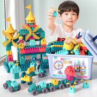 ℗Children s building block toys are compatible with Lego assembling baby benefit intelligence brain boy and girl birthda