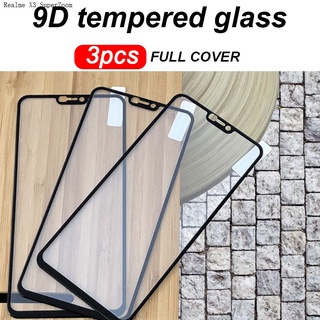 3 ชิ้น ฟิล์มกระจกนิรภัย เต็มจอ 9D Realme 9 9i 8i C31 C35 3 7 7I 8 Pro Pro+ Plus C17 C20 C20A C21 C21Y C25Y Narzo 20 30A 50i Prime GT Neo 2 Neo2 5G เคสเรียวมี สำหรับการป้องกันหน้าจอโปร่งใสแบบเต็ม กันรอย